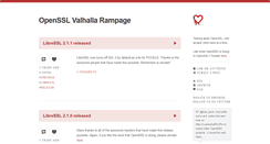 Desktop Screenshot of opensslrampage.org