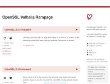 Tablet Screenshot of opensslrampage.org